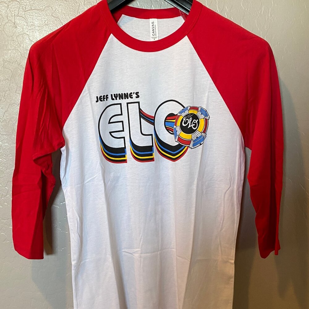 Jeff Lynne's ELO - Concert Tour 2018 -  Baseball T-Shirt - Unworn